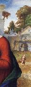 Fra Bartolommeo Detail of The Virgin Adoring the Child with Saint Joseph Germany oil painting artist